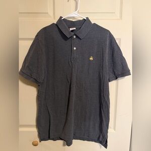 Brooks Brothers men’s large Charcoal performance Polo Shirt